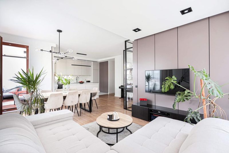 Szarobeżowy minimalizm